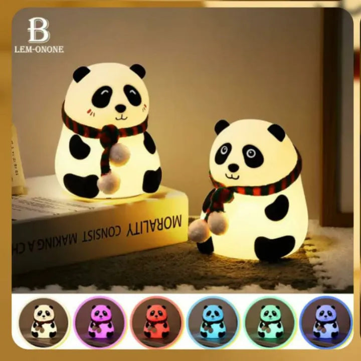 Panda Silicone Night Light