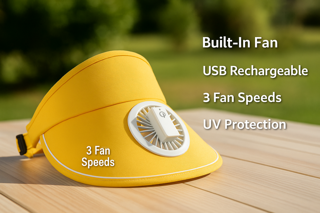 Mini Sun Fan Hat