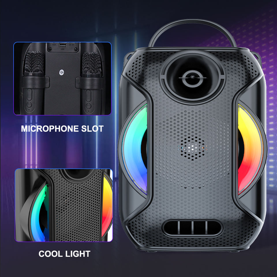 Sing-E - Portable Bluetooth Speaker WIth RGB Lights