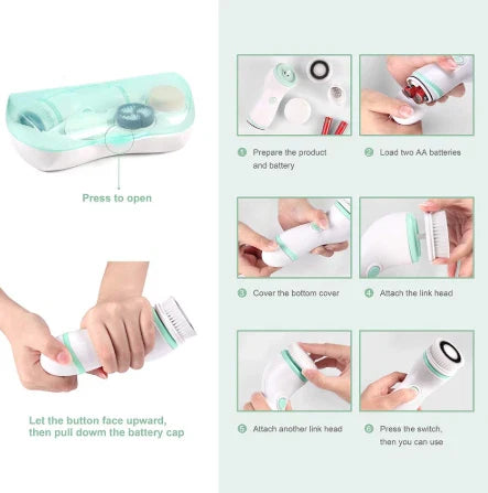CNAIER - 4-in-1 Face Massage Beauty Device